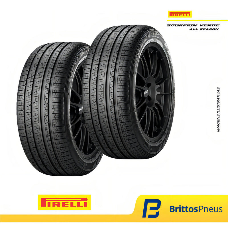 Kit de 2 pneus Pirelli Scorpion Verde All Season P 255/55R19 111 H