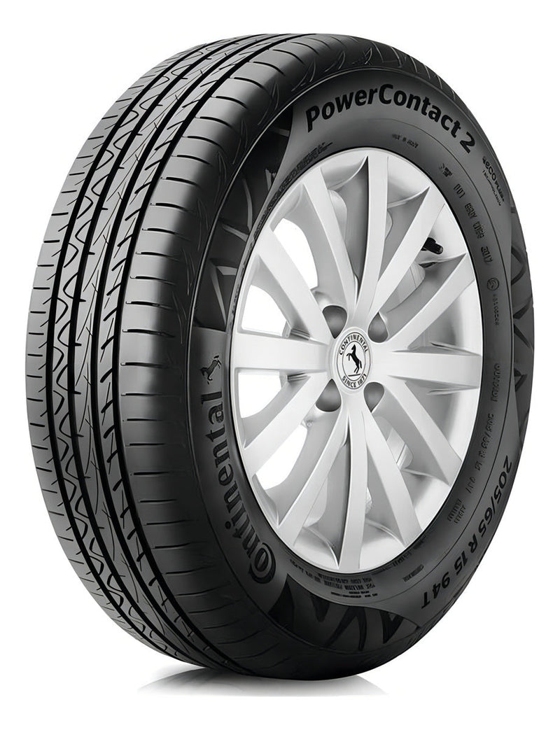 Kit 4 Pneus 195/55R15 Continental PowerContact 2 85H Aro 15