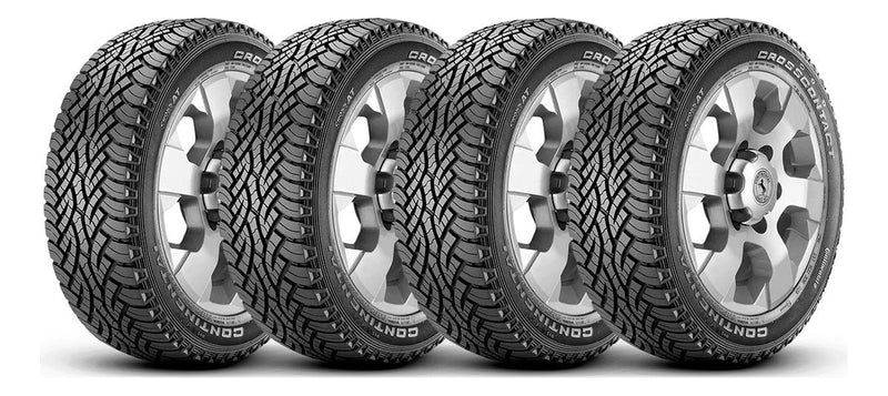 Kit 4 Pneus 205/60R15 Continental CrossContact AT 91H Aro 15