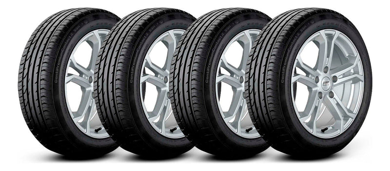 Kit 4 Pneus 205/60R15 Continental ContiPremiumContact 2 91V Aro 15