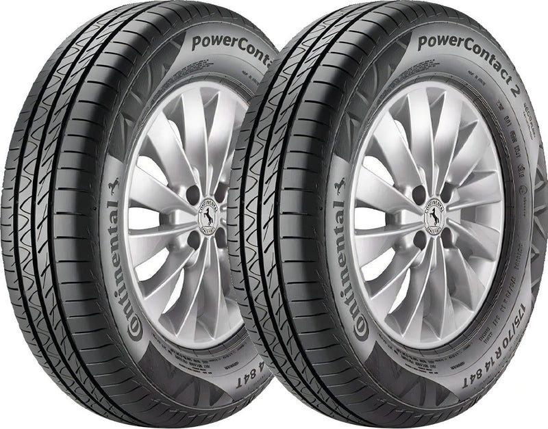 Kit 2 Pneus 185/55R16 PowerContact 2 Continental 83V Aro 16