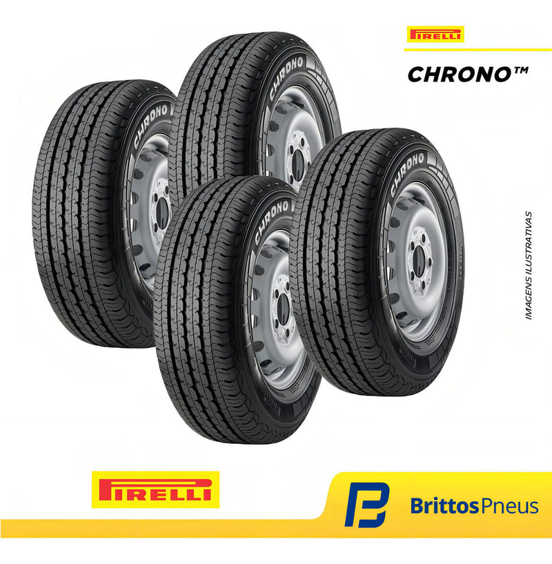 Kit de 4 pneus Pirelli Chrono C 175/70R14 88 T