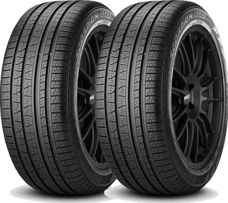 Kit de 2 pneus Pirelli Scorpion Verde All Season LT 255/55R19 Run Flat 111 H