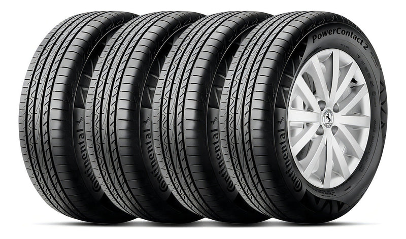 Kit de 4 pneus Continental PowerContact 2 P 185/65R14 86 T